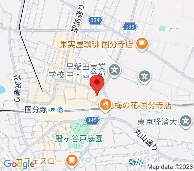 国分寺gieeの地図