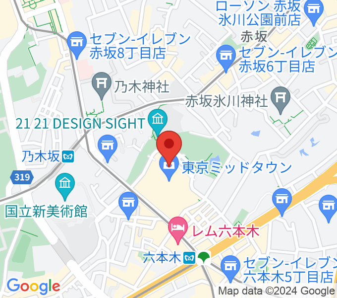 ビルボードライブ東京の場所