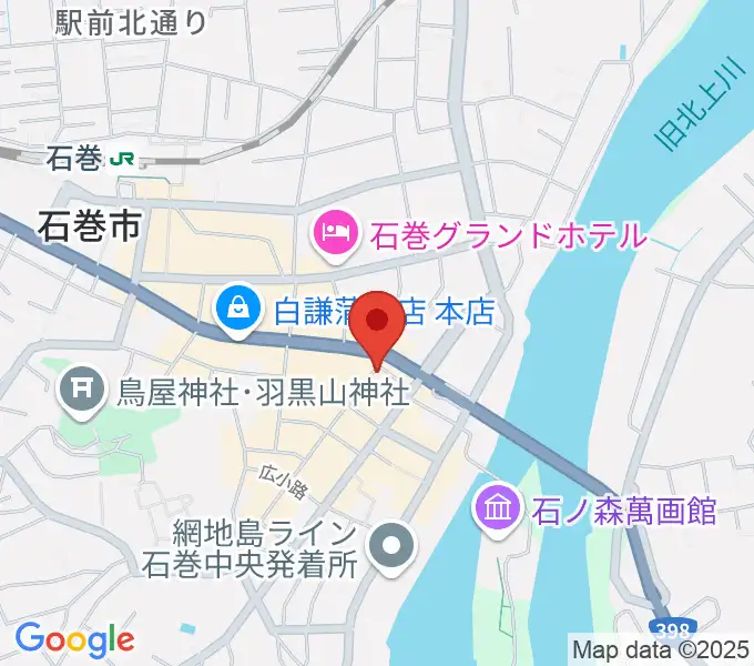 サルコヤ音楽教室の地図