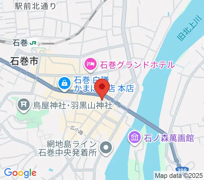 サルコヤ音楽教室の地図