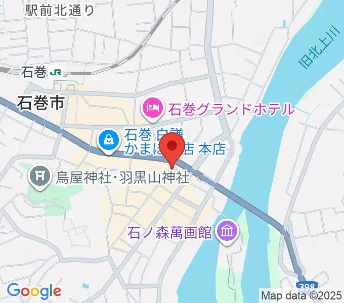 サルコヤ音楽教室の地図