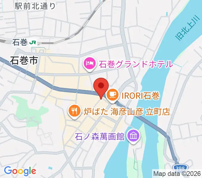 サルコヤ音楽教室の地図