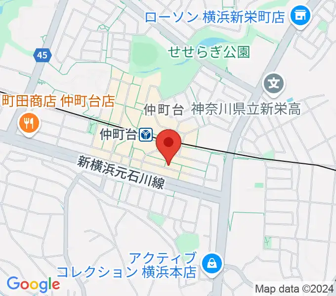 エルフラット仲町台アネックスの地図