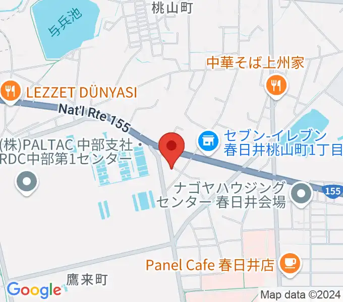 オンド音楽教室の地図