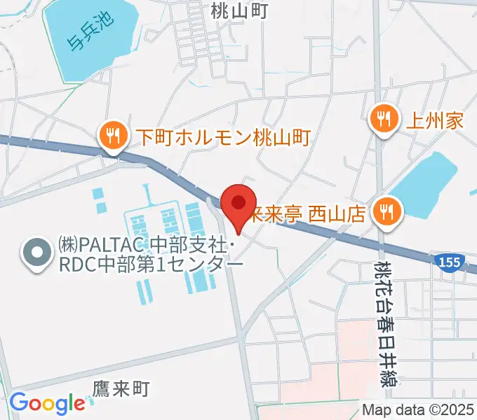 オンド音楽教室の地図