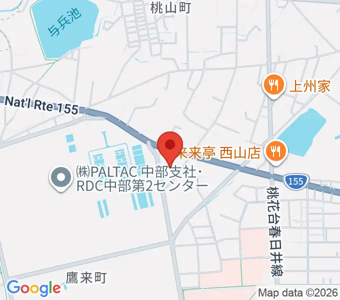 オンド音楽教室の地図