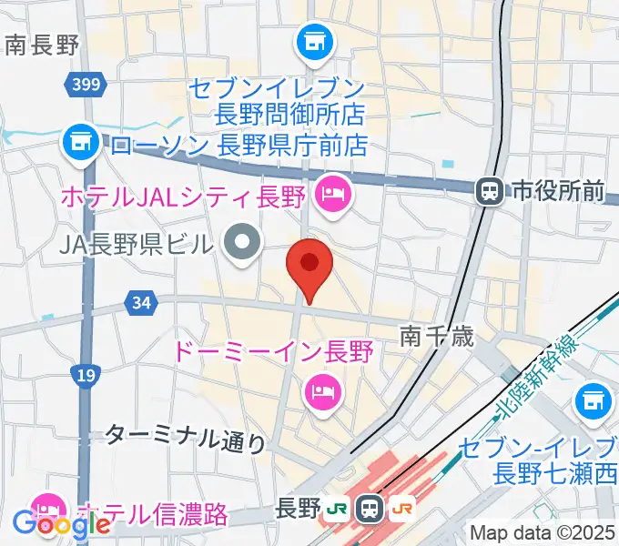 INDIA live the SKYの地図