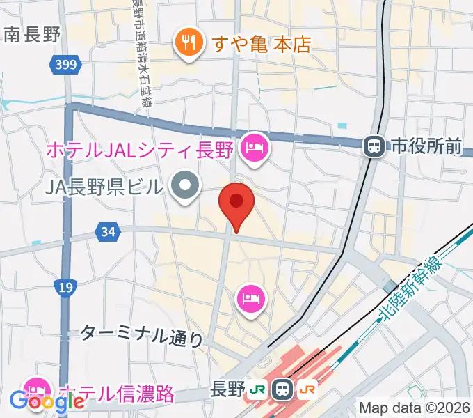 INDIA live the SKYの地図