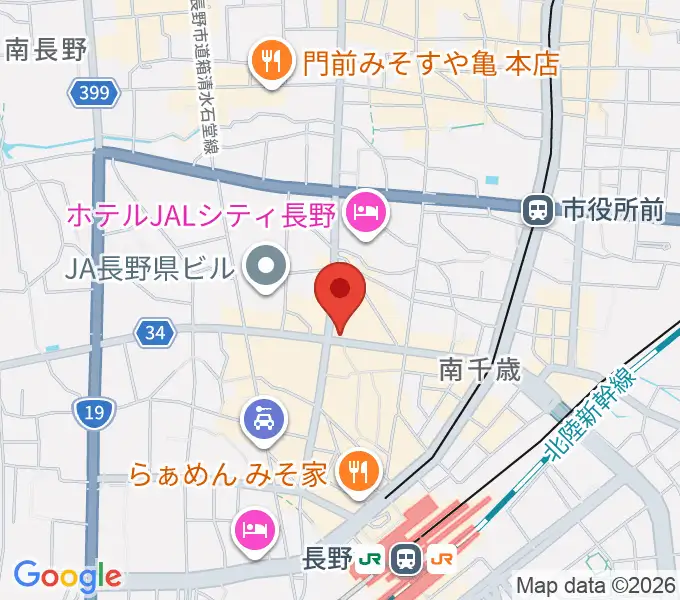 INDIA live the SKYの地図