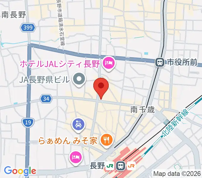 INDIA live the SKYの地図