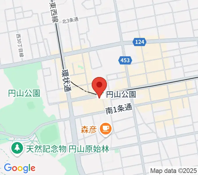 エルム楽器 ELMハーモニレマルヤマクラスの地図