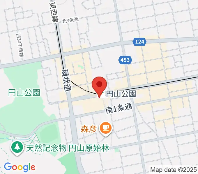 エルム楽器 ELMハーモニレマルヤマクラスの地図