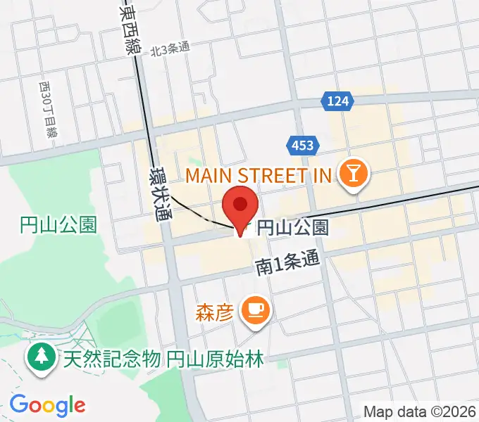 エルム楽器 ELMハーモニレマルヤマクラスの地図