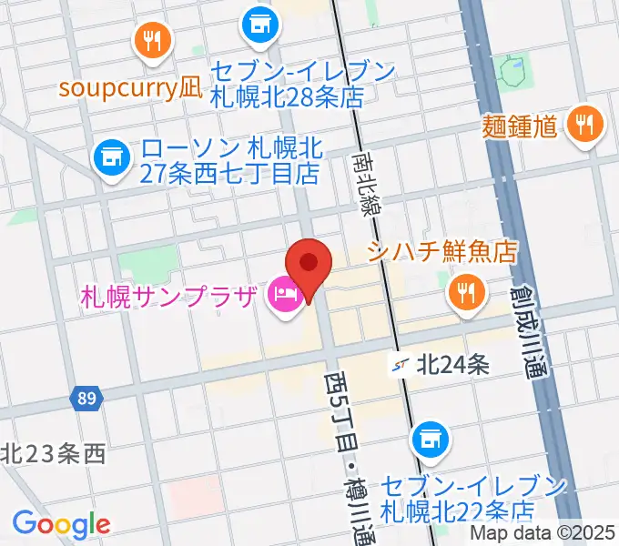 エルム楽器 北区センターの地図