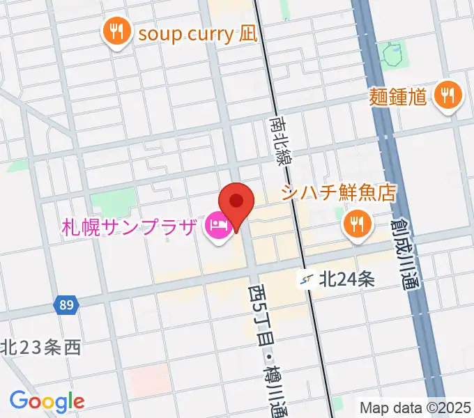 エルム楽器 北区センターの地図