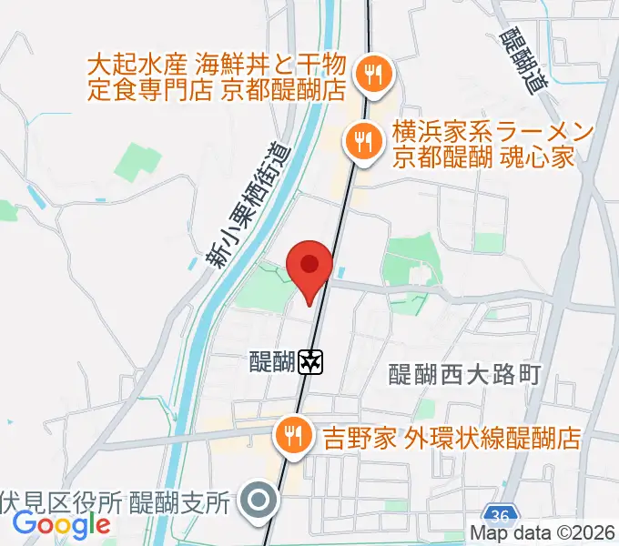 JEUGIA ダイゴセンターの地図