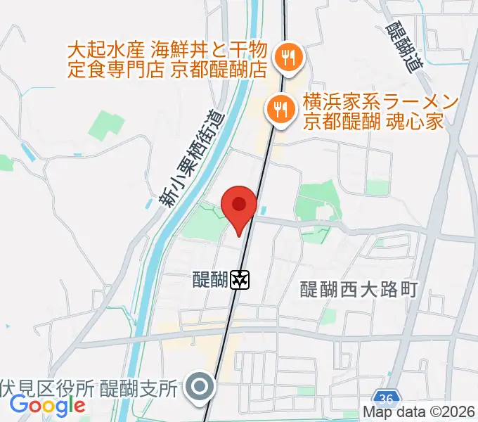 JEUGIA ダイゴセンターの地図