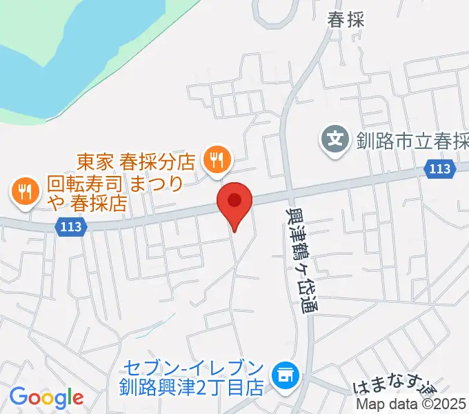 エルム楽器 望洋教室の地図