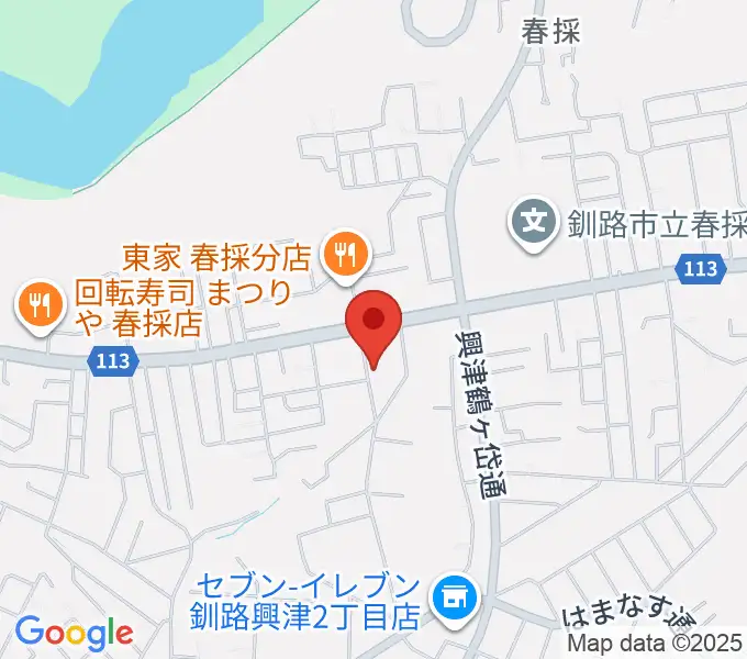 エルム楽器 望洋教室の地図