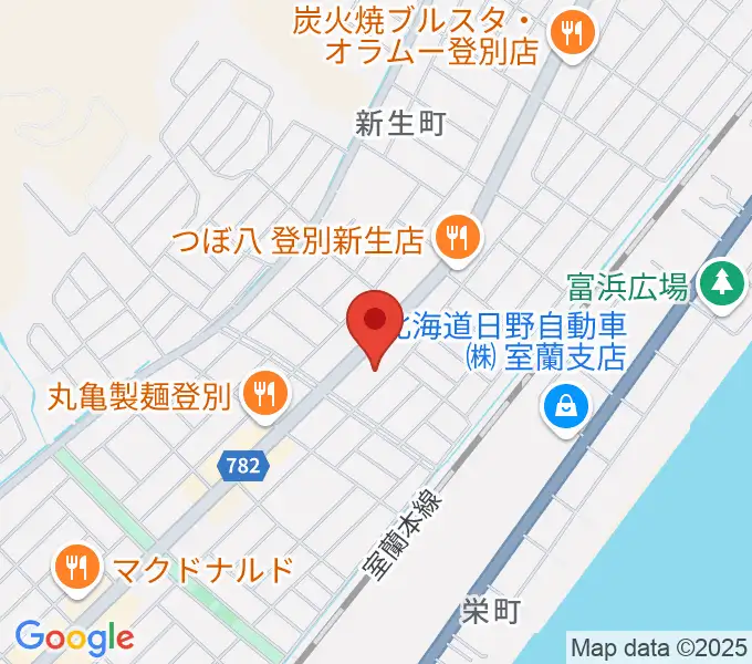 エルム楽器 新生センターの地図