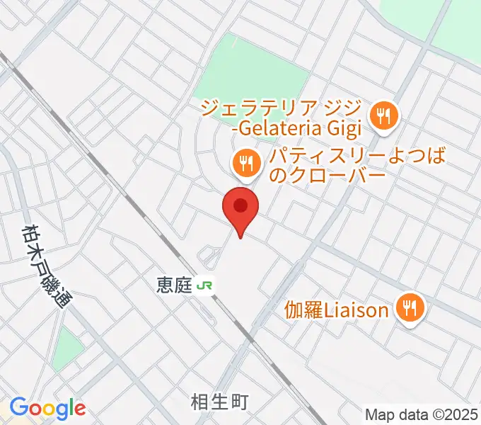 エルム楽器 恵庭駅前センターの地図