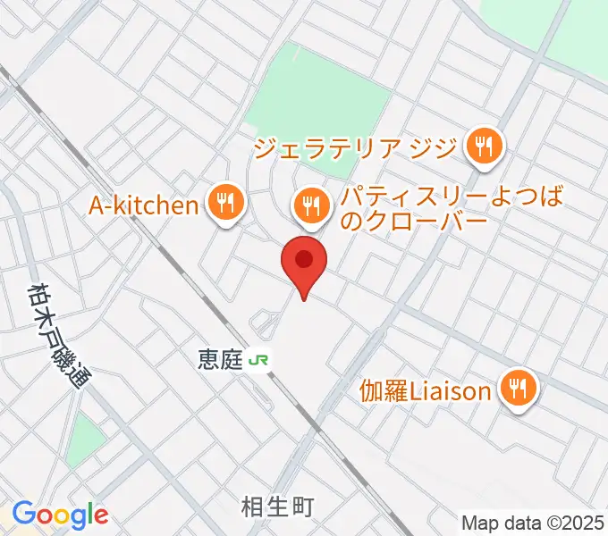 エルム楽器 恵庭駅前センターの地図