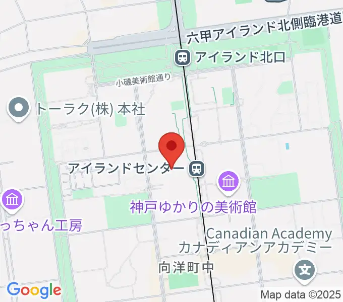 神戸ファッションマートの地図