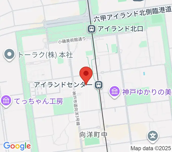 神戸ファッションマートの地図