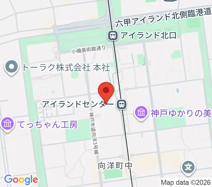 神戸ファッションマートの地図