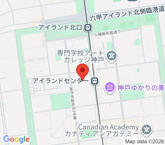 神戸ファッションマートの地図
