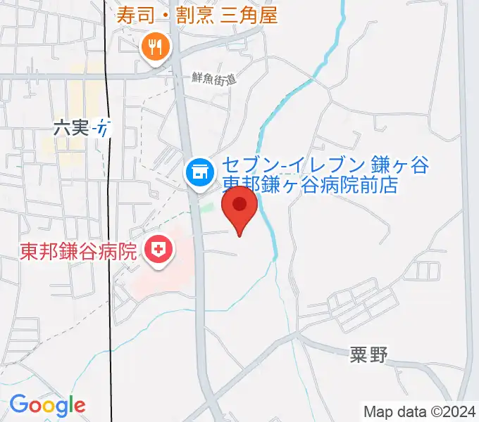 三好ギター教室の地図