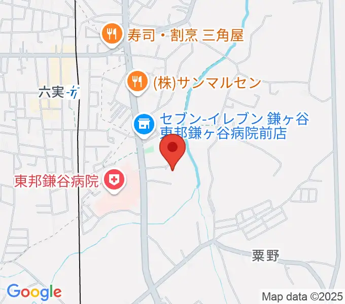 三好ギター教室の地図