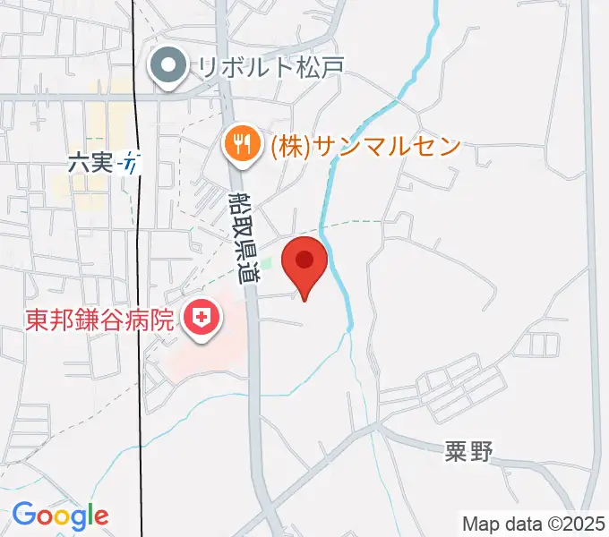 三好ギター教室の地図