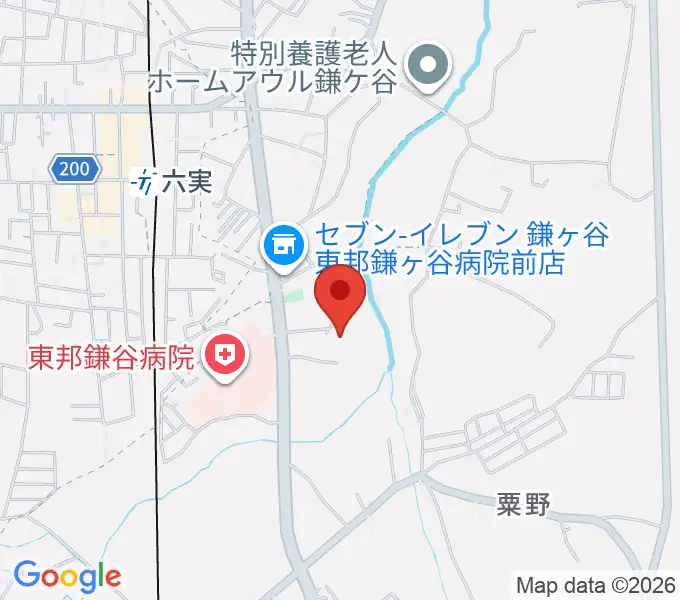 三好ギター教室の地図