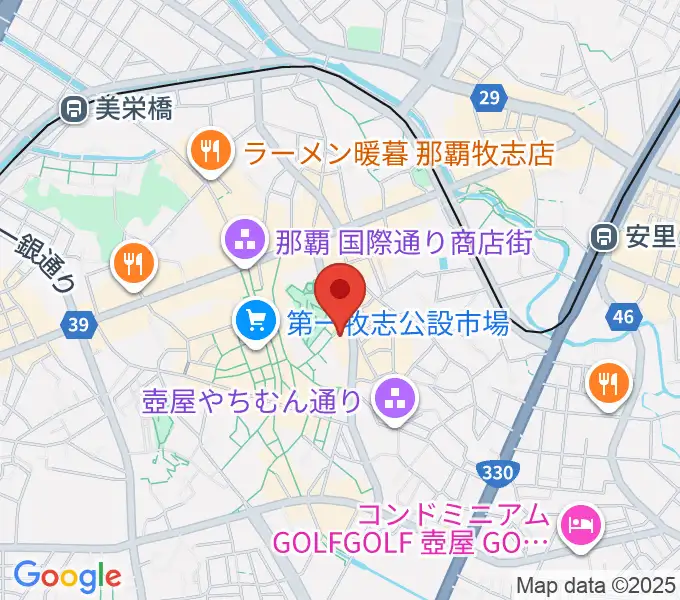 桜坂劇場の地図