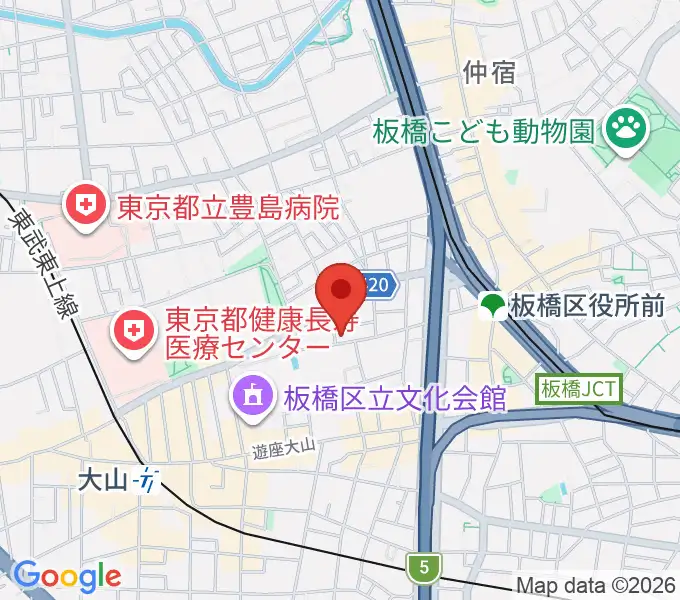 サブテレニアンの地図