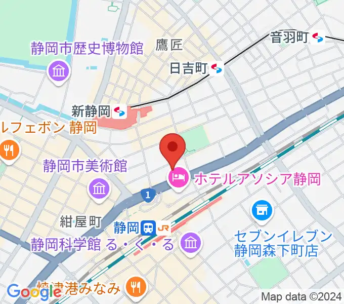 サールナートホールの地図