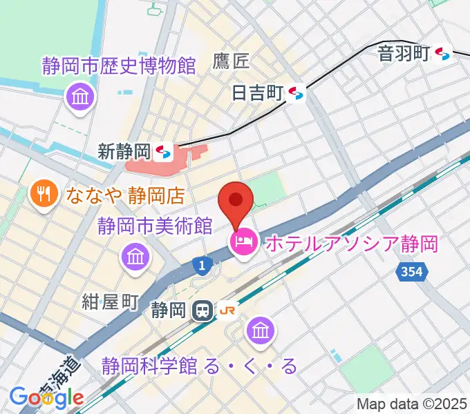 サールナートホールの地図