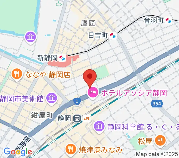 サールナートホールの地図