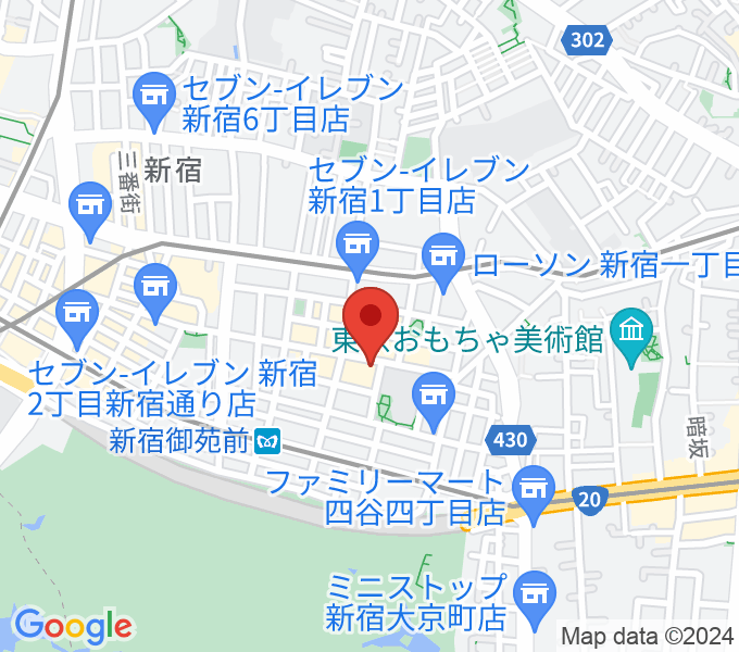 新宿シアターサンモールの場所