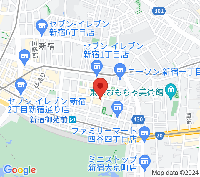 新宿シアターサンモールの場所