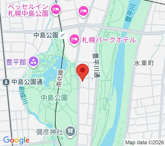 扇谷記念スタジオ・シアターZOOの地図