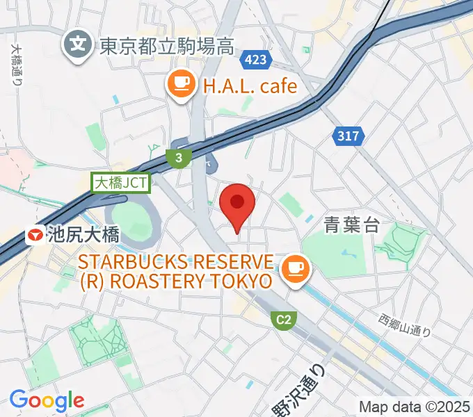 澤田勝成 津軽三味線教室の地図