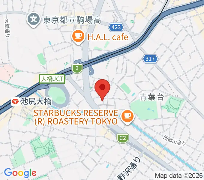 澤田勝成 津軽三味線教室の地図