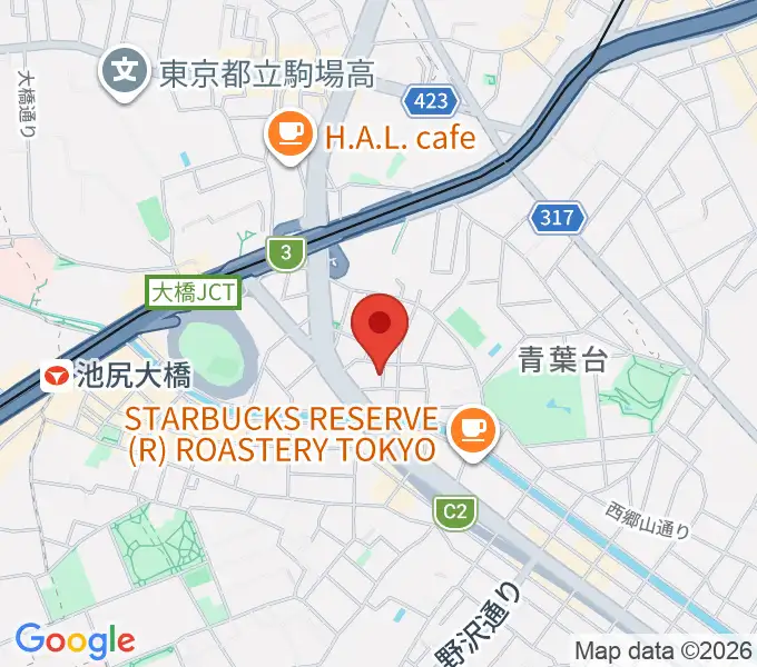 澤田勝成 津軽三味線教室の地図