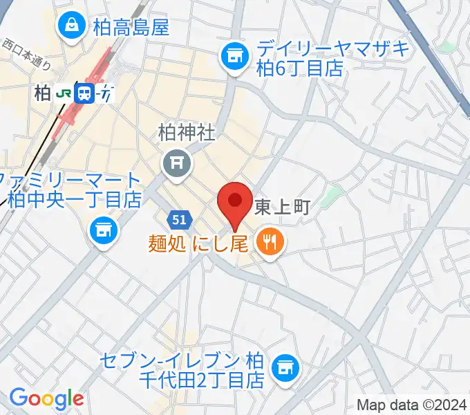 DOMe柏の地図