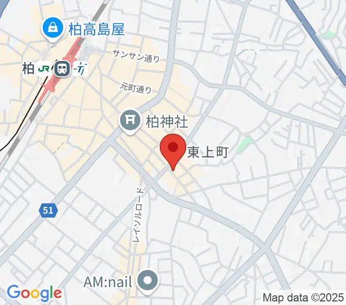 DOMe柏の地図