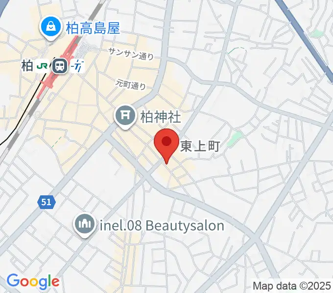 DOMe柏の地図