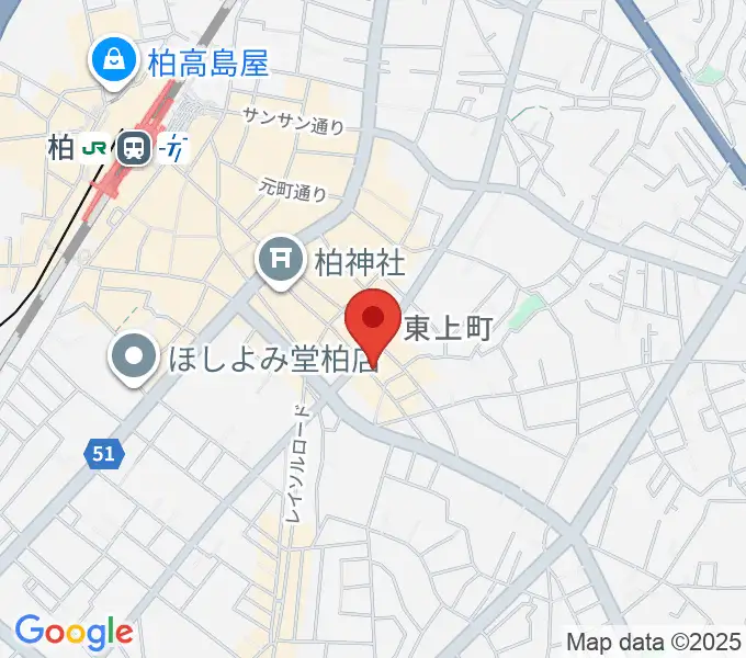 DOMe柏の地図