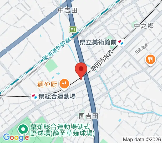 すみやグッディ国吉田センターの地図